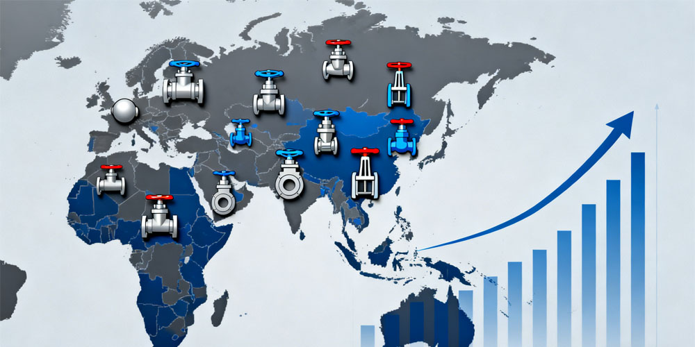 Global Valve Market Poised for Steady Expansion, Asia-Pacific to Account for 45% of Demand by 2025